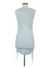 Lioness Solid Blue Casual Dress Size M - photo 2