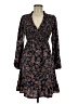 Simplee Paisley Brown Casual Dress Size S - photo 1