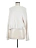 Lush White Pullover Sweater Size M - photo 1