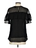 J.Crew Black Blouse Size 4 - photo 2