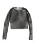 Full Tilt Metallic Black Long Sleeve Top Size XL (toddler) - photo 1
