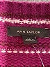 Ann Taylor Stripes Purple Pullover Sweater Size XXL - photo 4
