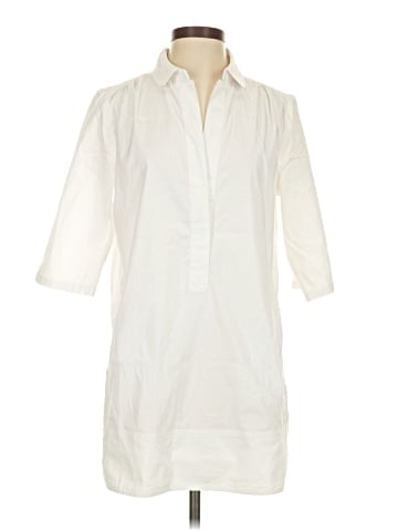 Andrea Jovine 3/4 Sleeve Button-Down Shirt (view 1)
