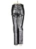 FRAME 100% Leather Metallic Silver Leather Pants Size 25 waist - photo 2