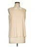Bob Mackie Ivory Sleeveless Blouse Size L - photo 1