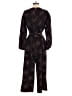 Kate Spade New York 100% Polyester Animal Print Black Jumpsuit Size 2 - photo 2