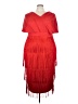 Shein Curve Red Cocktail Dress Size 3X - photo 1