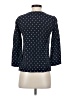 J.Crew 100% Silk Blue 3/4 Sleeve Top Size 0 - photo 2