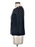 J.Crew 100% Silk Blue 3/4 Sleeve Top Size 0 - photo 5