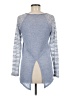 Eyeshadow Blue Pullover Sweater Size M - photo 2