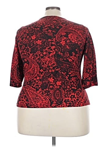 Cathy Daniels 3/4 Sleeve Top (view 2)