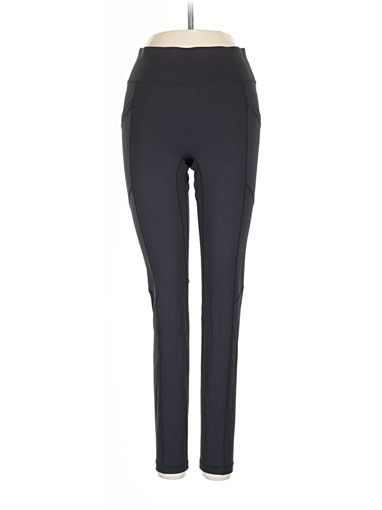 Pre-owned Bandier Active Pants In Black