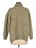 Zara Metallic Green Turtleneck Sweater Size M - photo 2