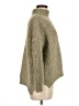 Zara Metallic Green Turtleneck Sweater Size M - photo 4