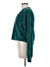 Year Of Ours 100% Polyester Teal Pullover Sweater Size M - photo 5