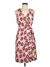 Tibi Print Pink Cocktail Dress Size 8 - photo 1
