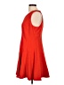 Milly Solid Red Casual Dress Size 12 - photo 5