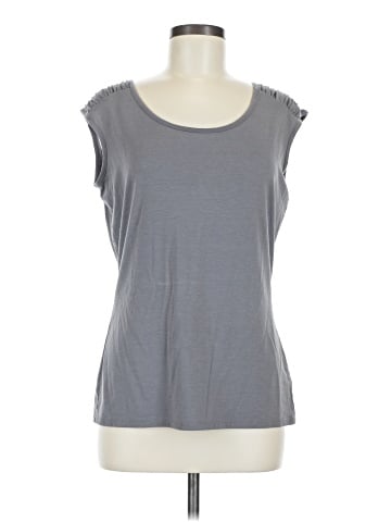 Indigo Short Sleeve Top (view 1)