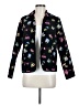Requirements 100% Polyester Print Black Blazer Size M (petite) - photo 1
