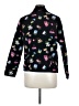 Requirements 100% Polyester Print Black Blazer Size M (petite) - photo 2