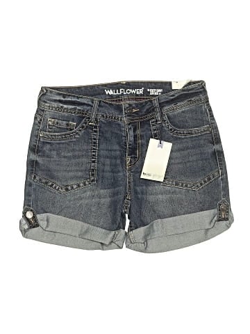Wallflower Denim Shorts (view 1)