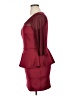 Janette Plus Burgundy Cocktail Dress Size 1XL - photo 5