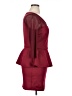 Janette Plus Burgundy Cocktail Dress Size 1XL - photo 4