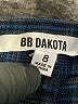 BB Dakota Plaid Blue Formal Skirt Size 8 - photo 4