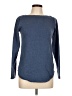 Jeanne Pierre 100% Cotton Blue Pullover Sweater Size L - photo 1