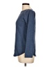 Jeanne Pierre 100% Cotton Blue Pullover Sweater Size L - photo 5