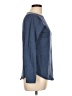 Jeanne Pierre 100% Cotton Blue Pullover Sweater Size L - photo 4