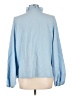 Shein 100% Polyester Blue Long Sleeve Blouse Size 12 - photo 2