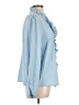 Shein 100% Polyester Blue Long Sleeve Blouse Size 12 - photo 4