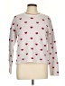 Splendid Hearts Silver Pullover Sweater Size S - photo 1