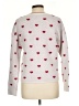 Splendid Hearts Silver Pullover Sweater Size S - photo 2