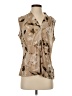 Calvin Klein Tan Sleeveless Blouse Size S (estimated) - photo 1