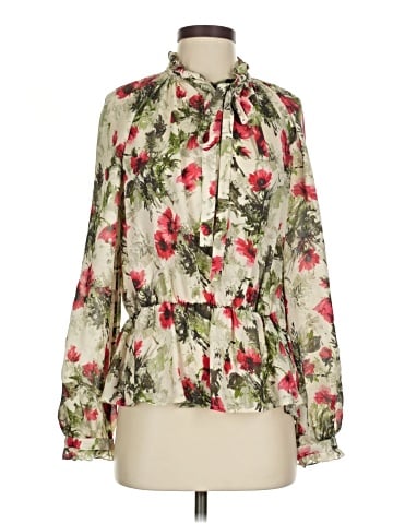 Elizabeth and James Long Sleeve Blouse (view 1)
