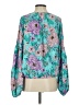 Boston Proper Teal Long Sleeve Blouse Size S - photo 2