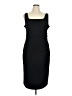 Express Solid Black Cocktail Dress Size XL - photo 1