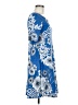 SJS Paisley Blue Casual Dress Size M - photo 4