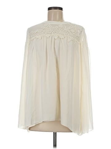 MARCHESA notte Long Sleeve Blouse (view 1)