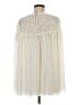 MARCHESA notte 100% Polyester Ivory Long Sleeve Blouse Size S - photo 2