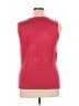 Eddie Bauer 100% Cotton Red Pink Sweater Vest Size XL - photo 2