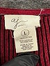 Andrea Jovine 100% Cotton Burgundy Pullover Sweater Size L - photo 7