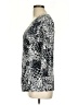 Dana Buchman Silver 3/4 Sleeve Top Size L - photo 5