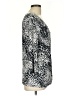 Dana Buchman Silver 3/4 Sleeve Top Size L - photo 4