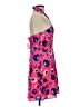 Hutch 100% Polyester Print Pink Cocktail Dress Size 8 - photo 4