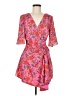 Finders Keepers 100% Polyester Paisley Pink Cocktail Dress Size 6 - photo 1