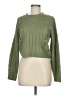 Pink Rose 100% Acrylic Green Pullover Sweater Size M - photo 1