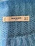 Mango Blue Pullover Sweater Size S - photo 7